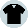 V-Neck Half Sleeve Men